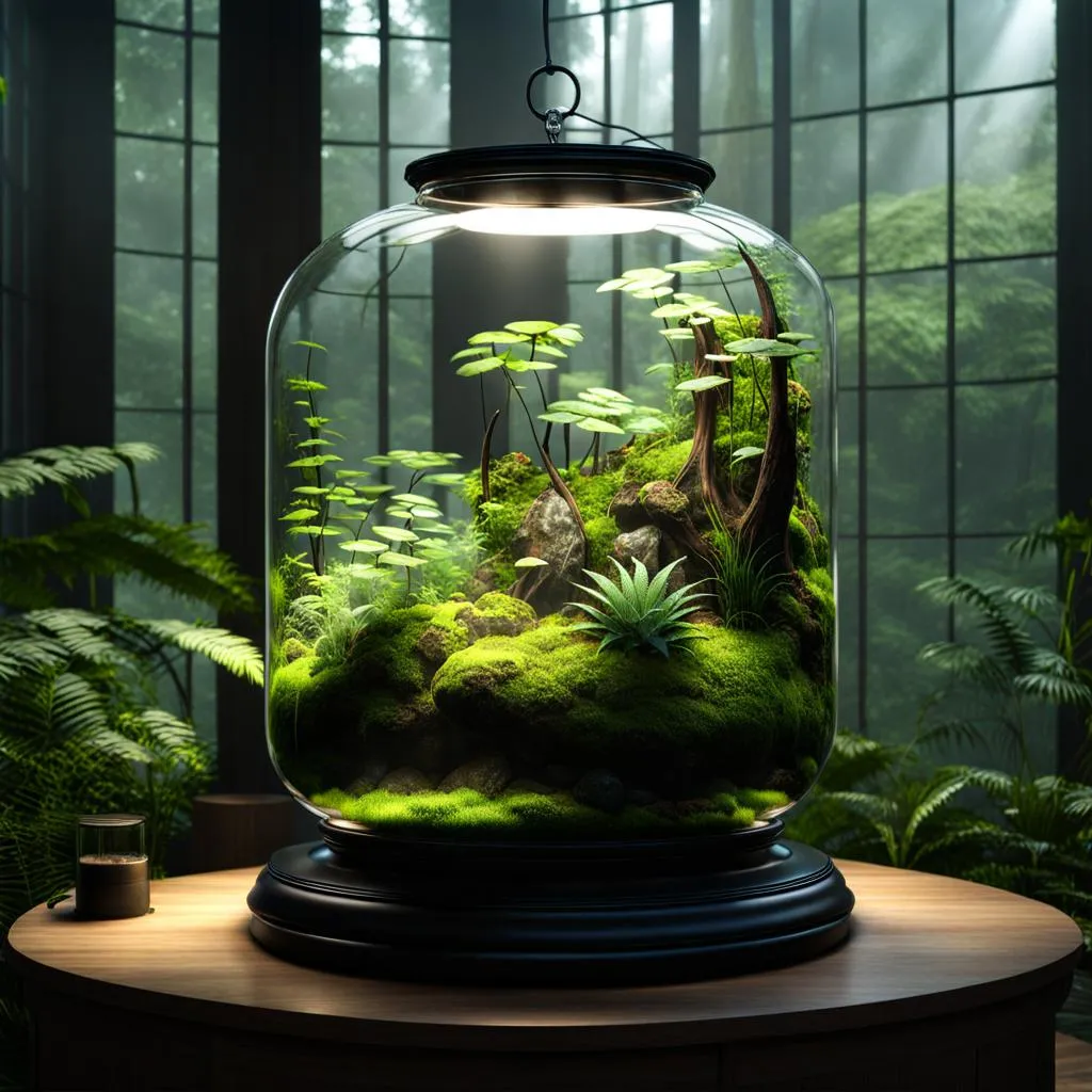 Rain Water Terrarium Models